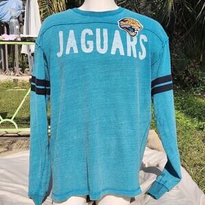 Vtg JAGUARS Team Photographer TEE T Shirt worn on field original patch Large XL